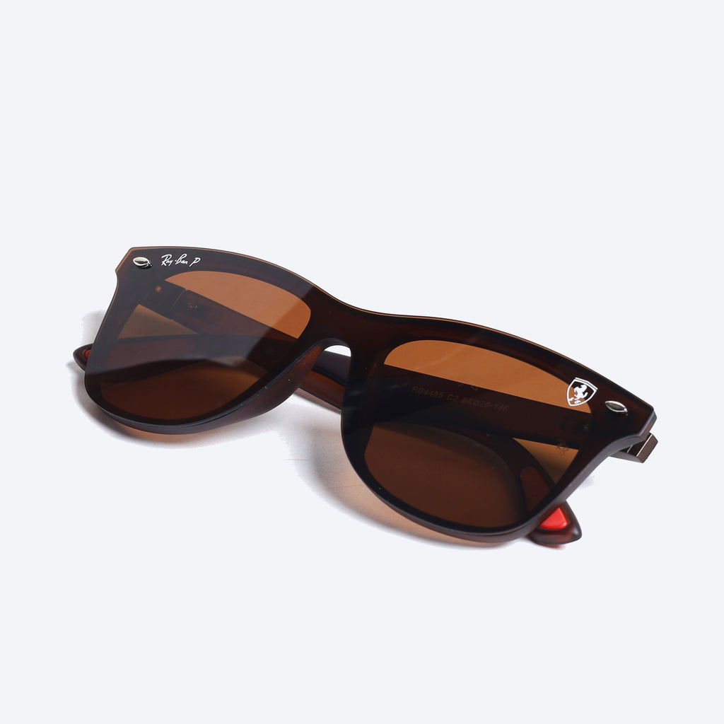 Rayban Ferrari RB4485 Wayfarer Sunglasses - Brown