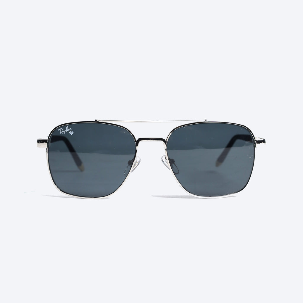 Rayban Tech RB25812 Aviator Sunglasses - Silver