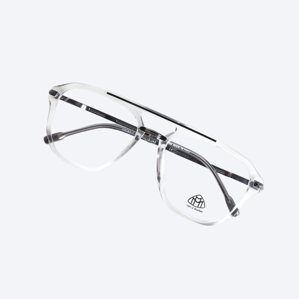 May & Baches 40015 Geometric aviator Eyeglasses-