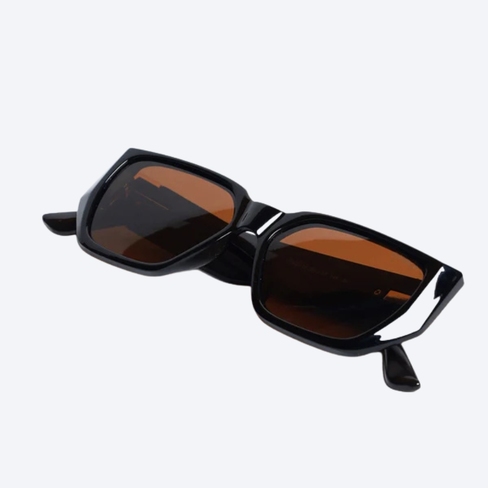 Gucci P32032 Geometric Sunglasses - Black